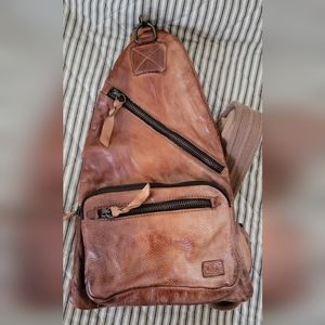 Bed Stu Andie Sling Backpack in tan